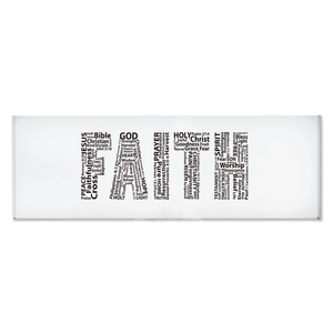 Faith Sign | Christian Home Decor Canvas Wall Art (NO FRAME)